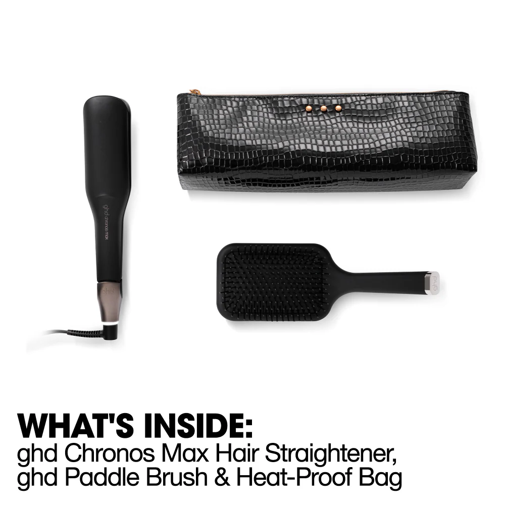 ghd Chronos Max Wide Plate Hair Straightener Gift Set - Image 4