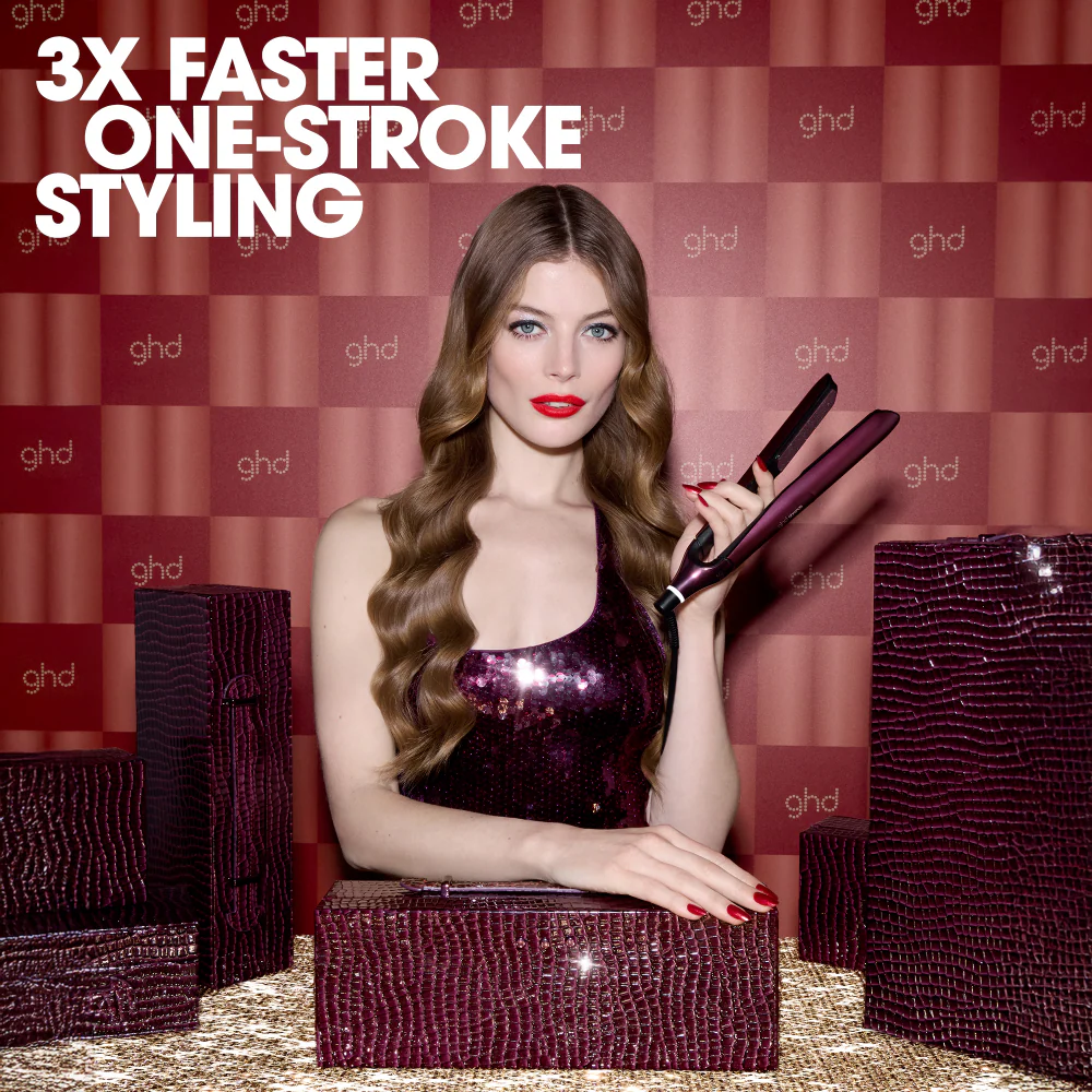 ghd Limited Edition Chronos Flat Iron Hair Straightener Cherry Chic Gift Set - Image 5