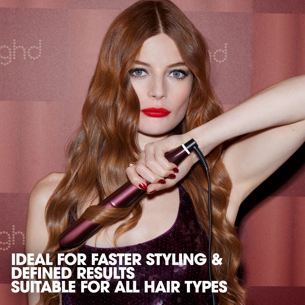 ghd Limited Edition Chronos Flat Iron Hair Straightener Cherry Chic Gift Set - Image 6