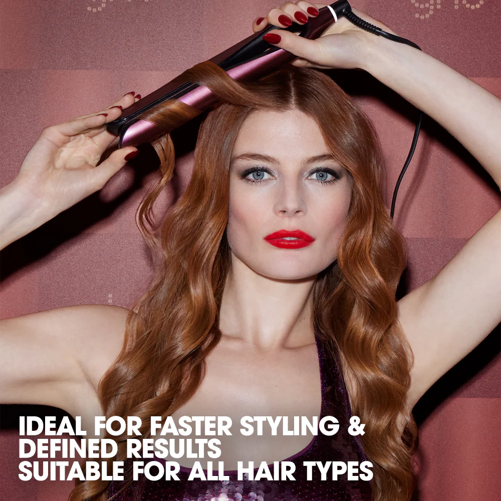 ghd Limited Edition Chronos Flat Iron Hair Straightener & Helios Hair Dryer Cherry Chic Deluxe Gift Set - Image 6