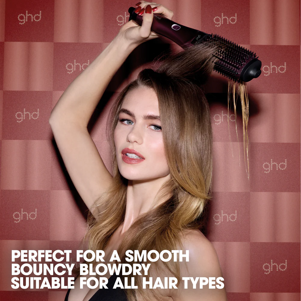 ghd Limited Edition Duet Professional 2-in-1 Blow Dry Brush Cherry Chic Gift Set - Image 6