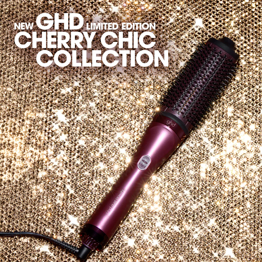 ghd Limited Edition Duet Professional 2-in-1 Blow Dry Brush Cherry Chic Gift Set - Image 7