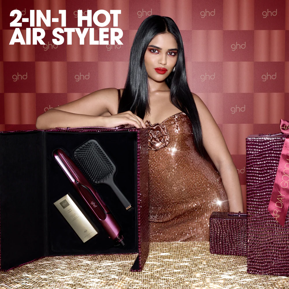 ghd Limited Edition Duet Professional 2-in-1 Hot Air Straightener Cherry Chic Gift Set - Image 5