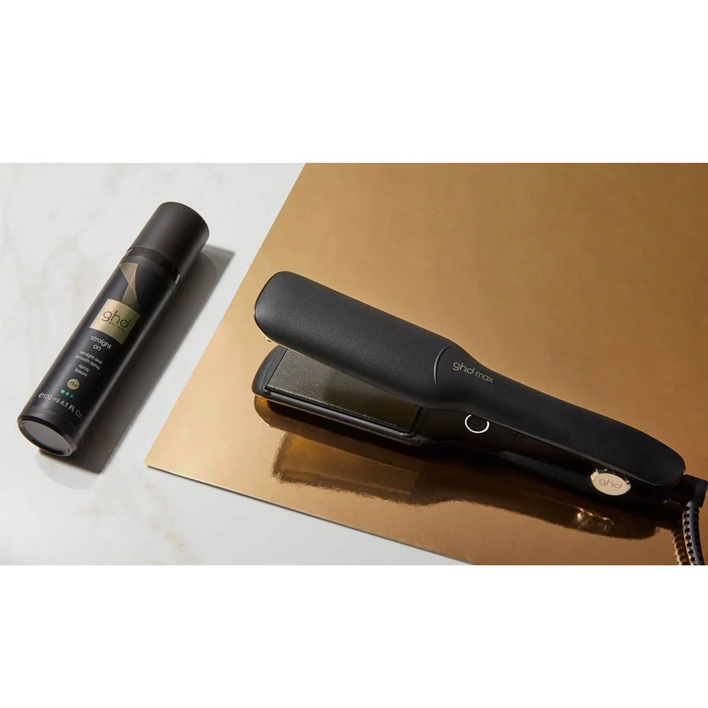 ghd Max Professional Wide Plate Hair Straightener Styler Black - Image 2