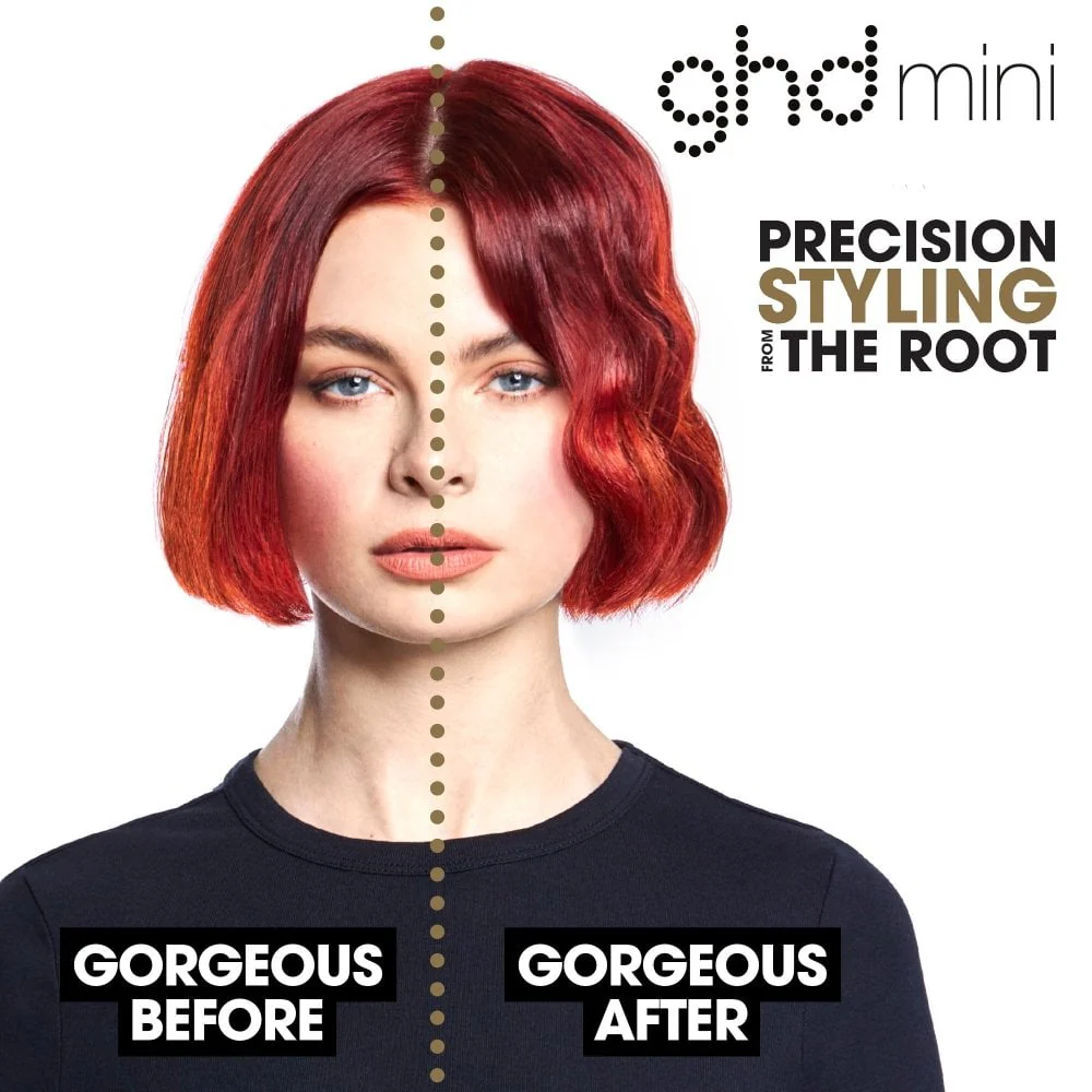 ghd Mini Slim Plate Professional Hair Straightener Styler Black - Image 2
