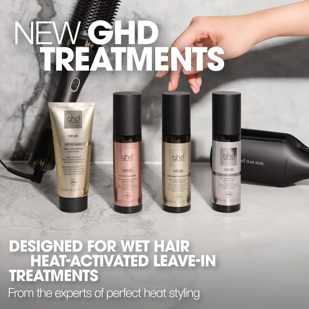 ghd Rehab Damaged Hair Repairer Leave-In Strengthening Treatment 95ml - Image 8