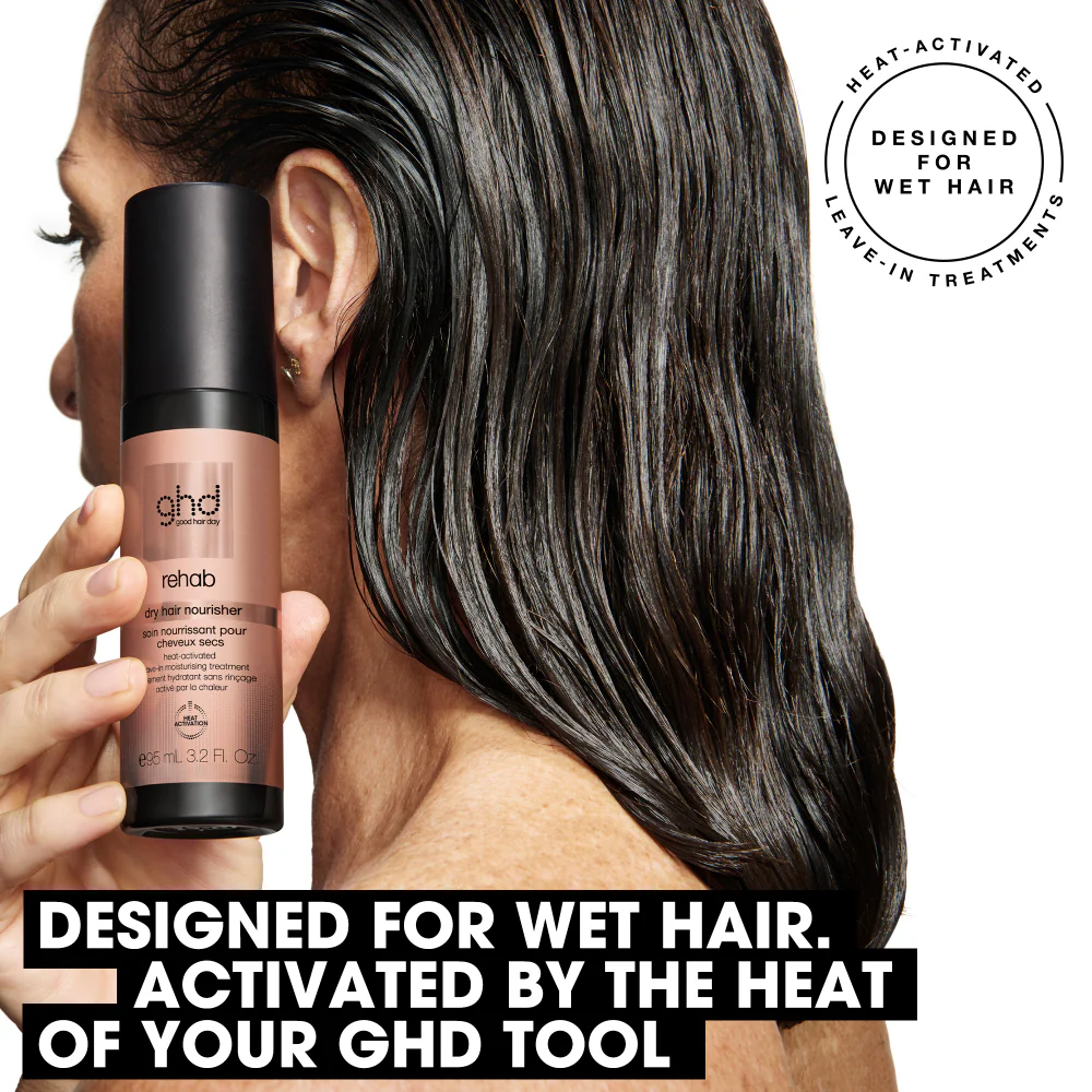 ghd Rehab Dry Hair Nourisher Leave-In Moisturising Treatment 95ml - Image 3