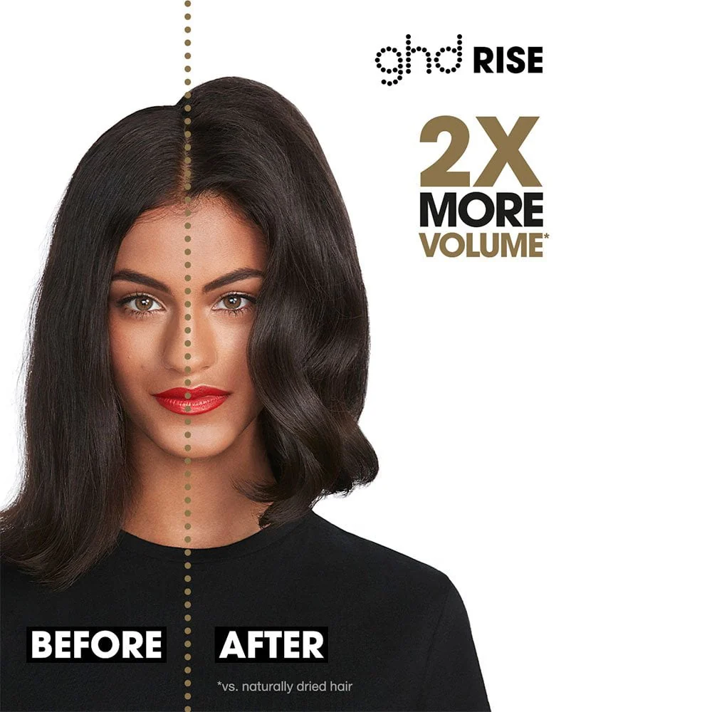 ghd Rise Volumising Styling Hot Brush Black - Image 5