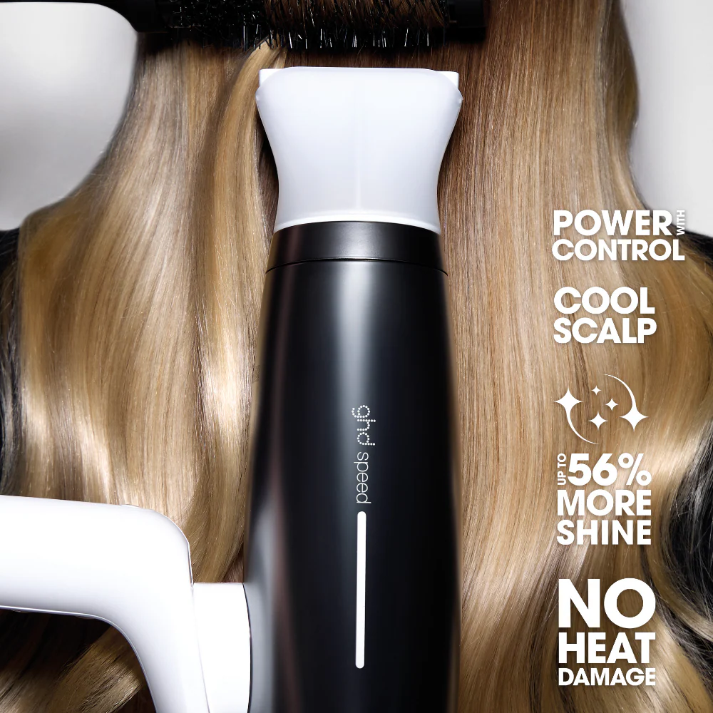 ghd Speed Professional Hair Dryer Silver White - Image 6