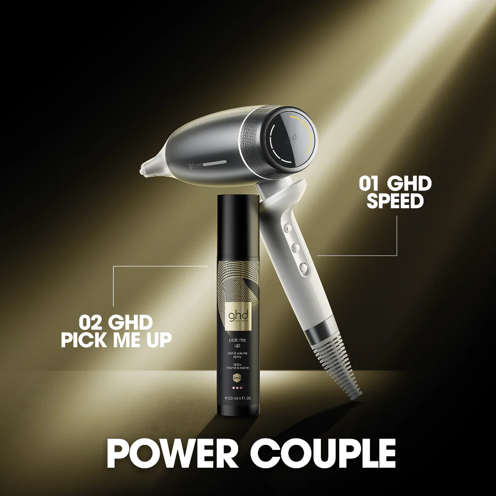 ghd Speed Professional Hair Dryer Silver White - Image 8