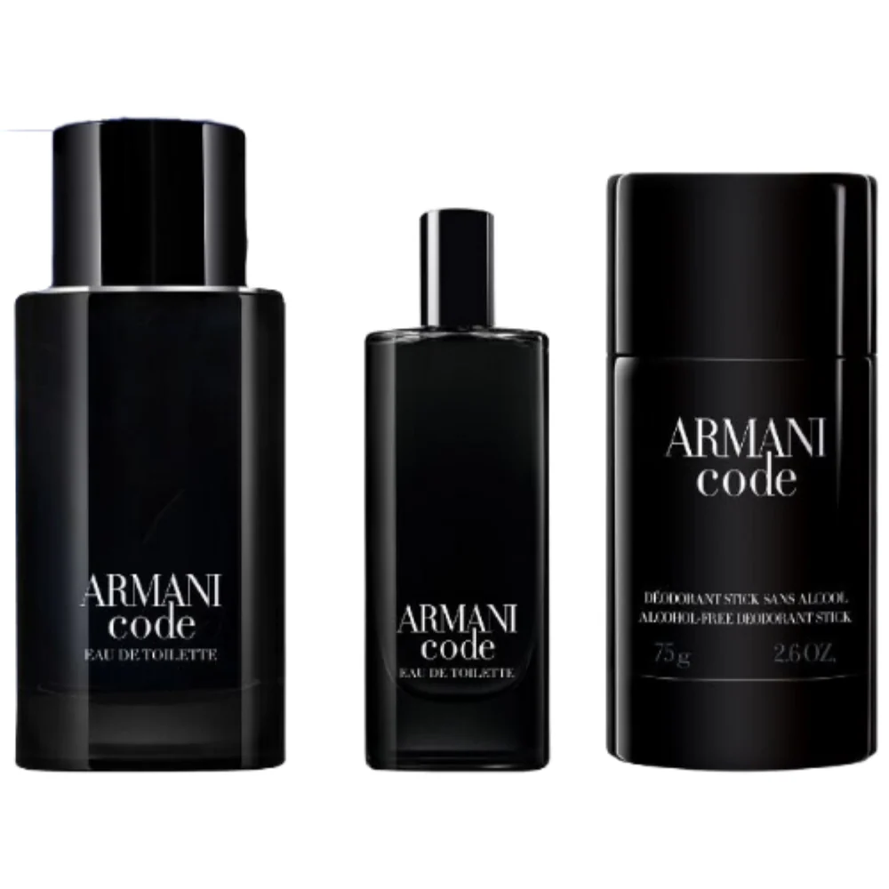 Giorgio Armani Code Pour Homme Eau De Toilette Gift Set 75ml - Image 2