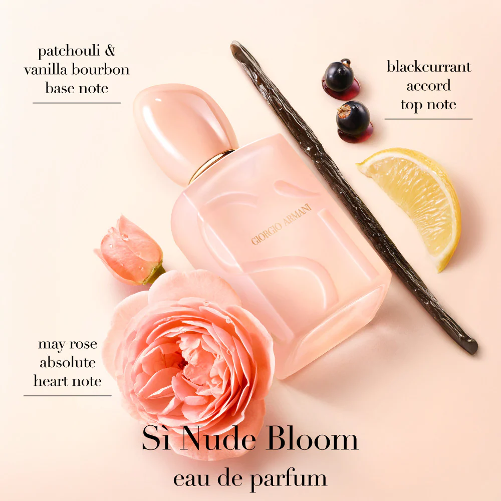 Giorgio Armani Si Nude Bloom Eau De Parfum 100ml - Image 3
