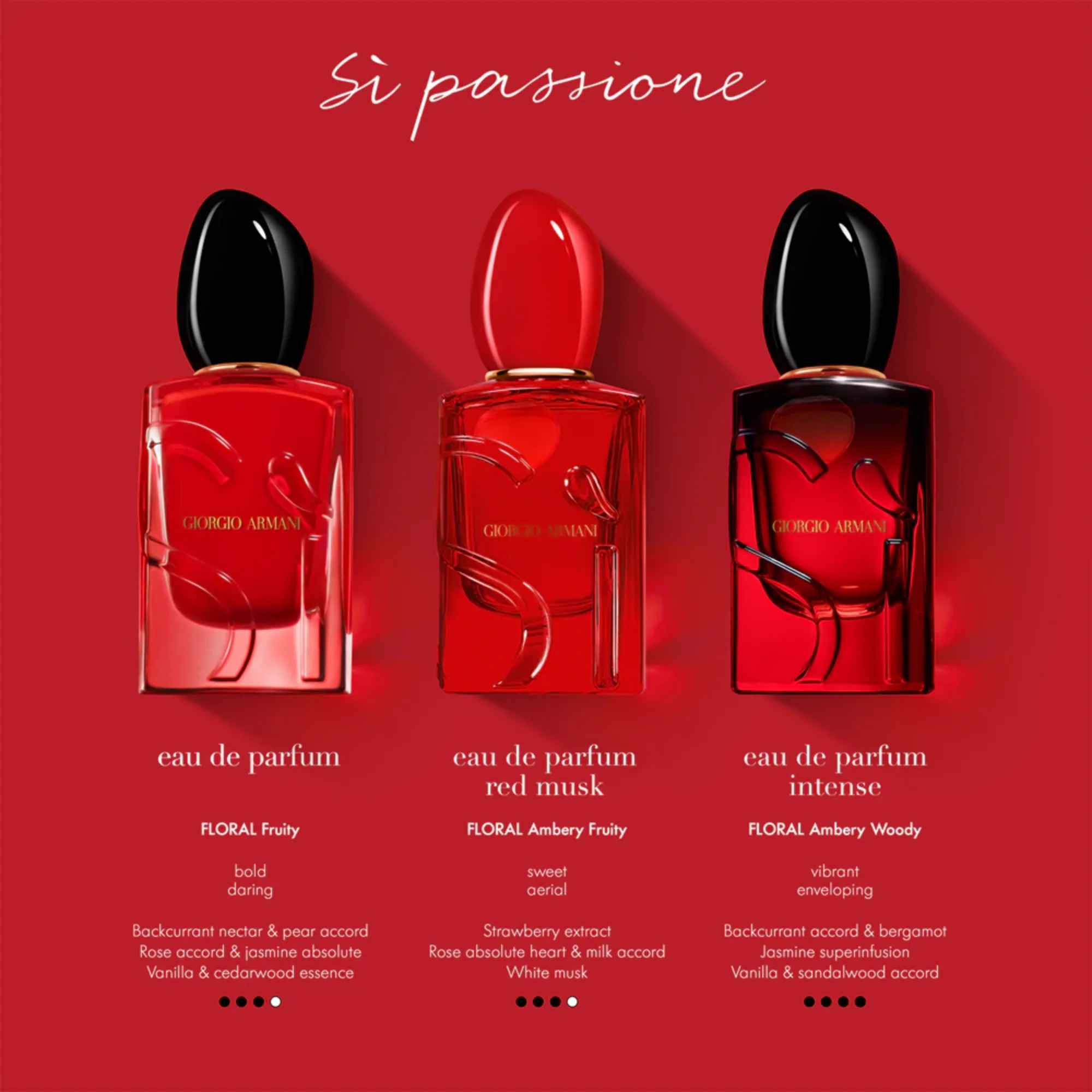 Giorgio Armani Si Passione Red Musk Eau De Parfum 100ml - Image 4