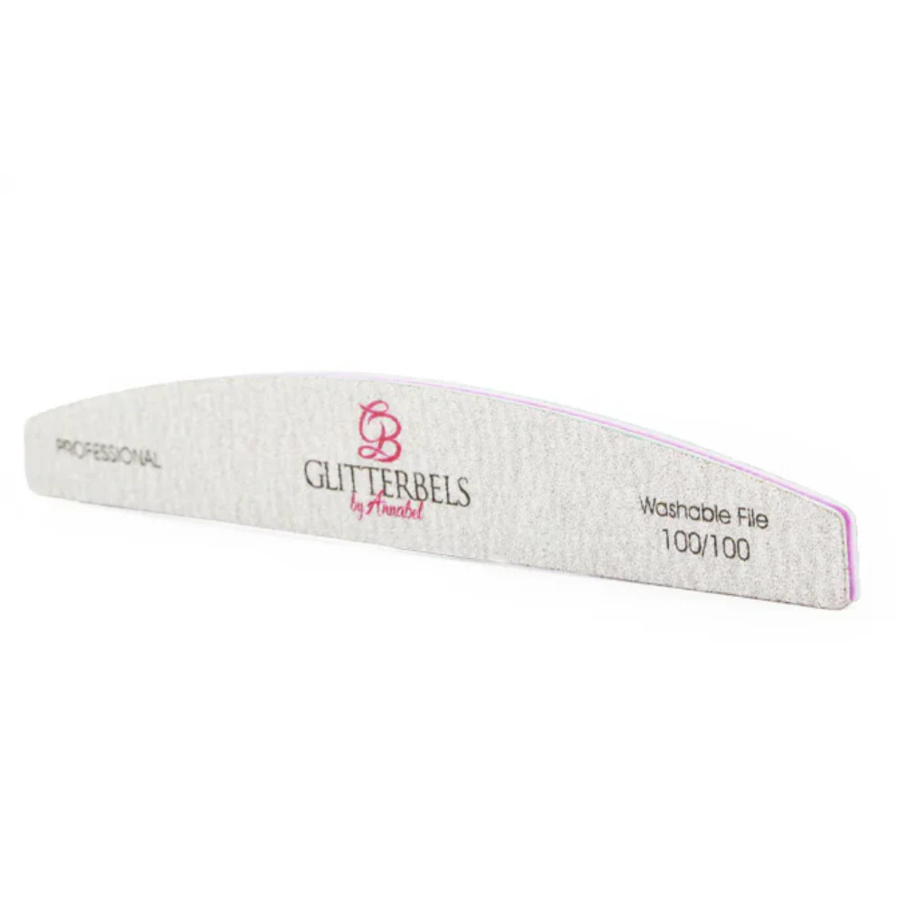 Glitterbels Nail File 100/100 Grit Pack of 10 - Image 2
