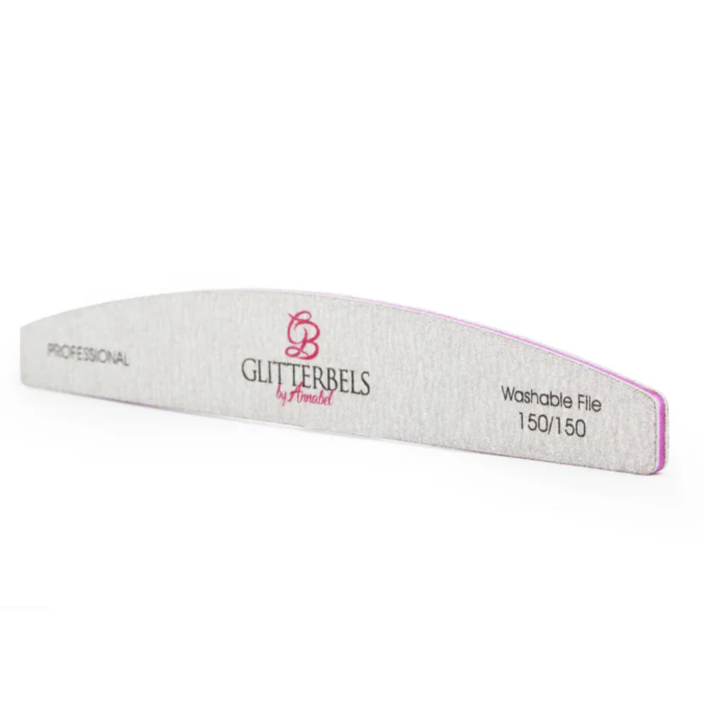Glitterbels Nail File 150/150 Grit Pack of 10 - Image 2
