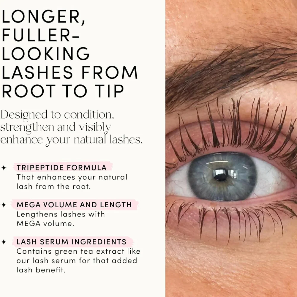 Glow For It Focus Lash Growth Mascara Black 6ml - Image 3