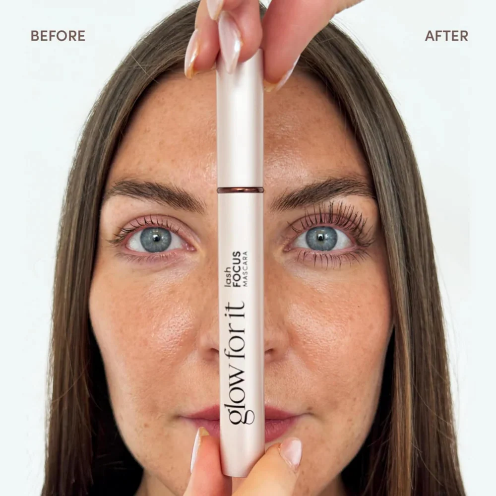 Glow For It Focus Lash Growth Mascara Black 6ml - Image 5