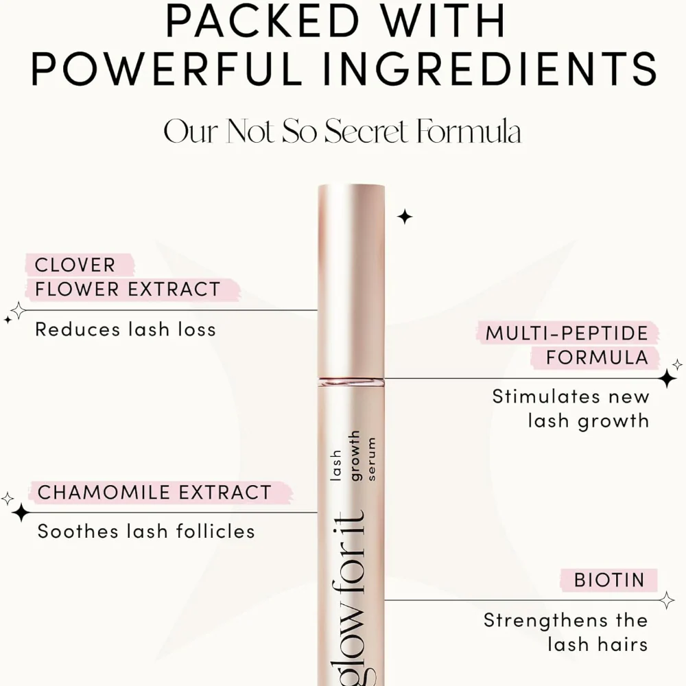 Glow For It Lash Growth Serum 3ml - Image 3