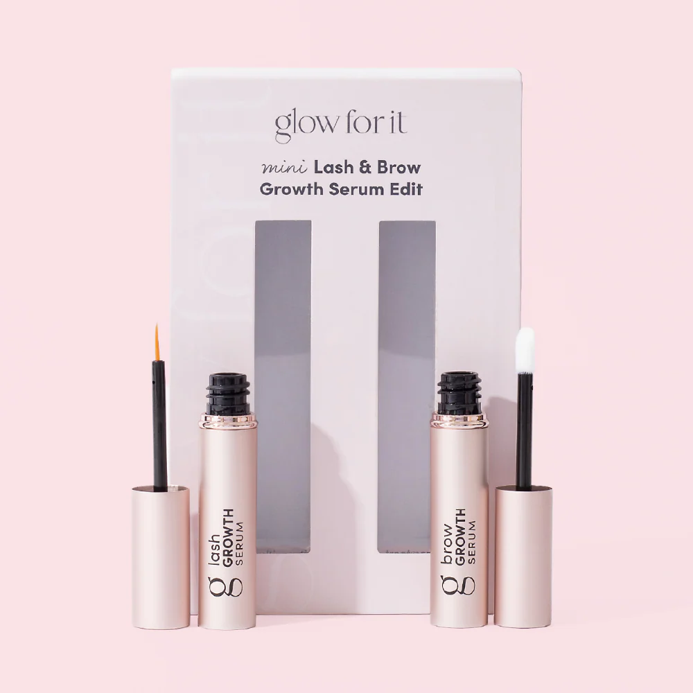 Glow For It Mini Lash & Brow Growth Serum Edit 2 x 2ml - Image 8