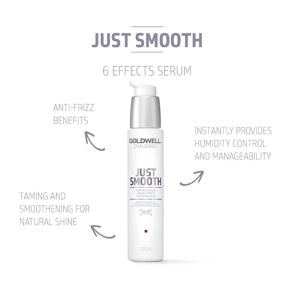 Goldwell DualSenses Just Smooth 6 Effects Serum 100ml - Image 2