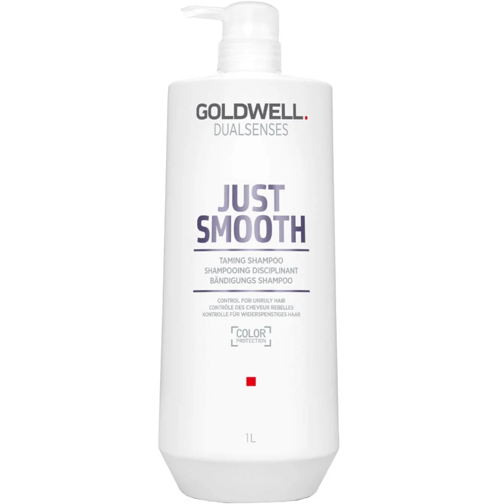 Goldwell DualSenses Just Smooth Taming Shampoo & Conditioner Twin 2 x 1000ml - Image 2