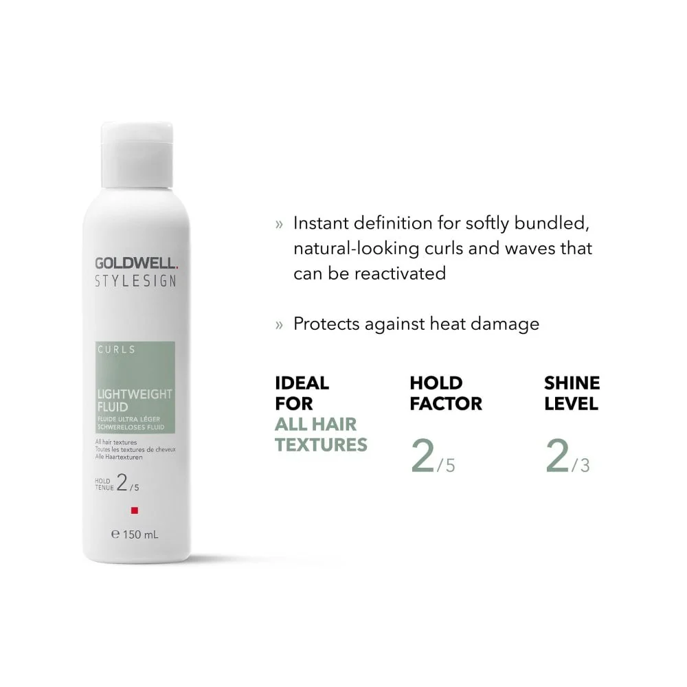 Goldwell Style Sign Curl Lightweight Fluid 150ml - Image 6