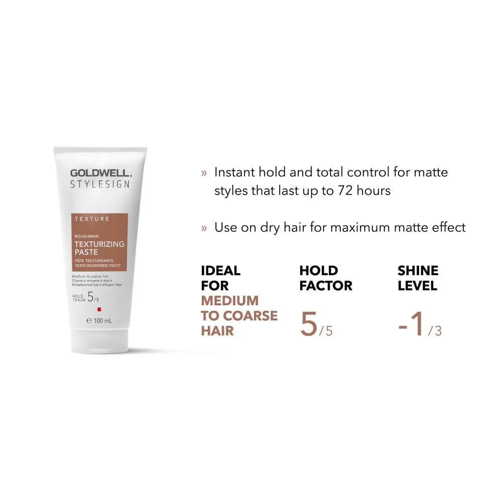 Goldwell Style Sign Roughman Texturising Paste Duo 2 x 100ml - Image 4