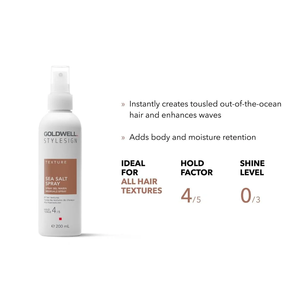 Goldwell Style Sign Texture Sea Salt Spray 200ml - Image 2