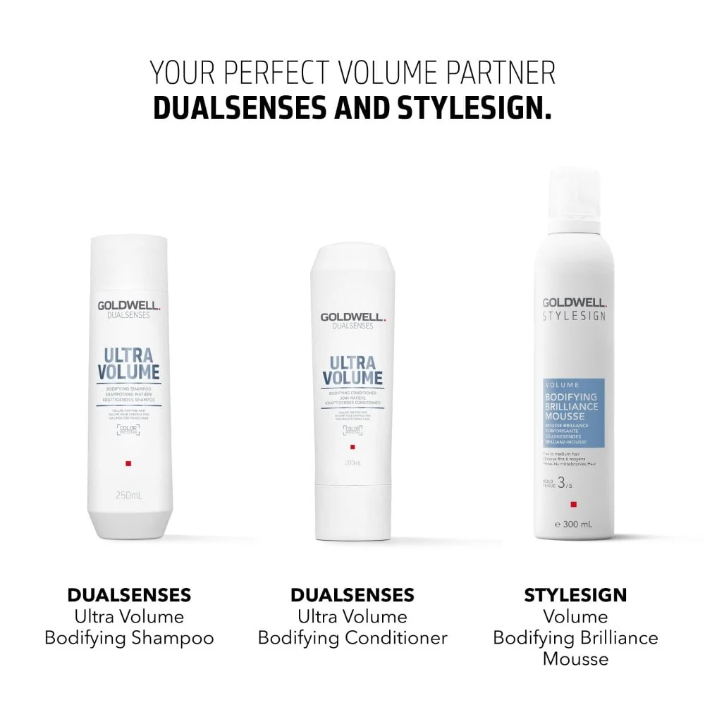 Goldwell Style Sign Volume Bodifying Brilliance Mousse 300ml - Image 5