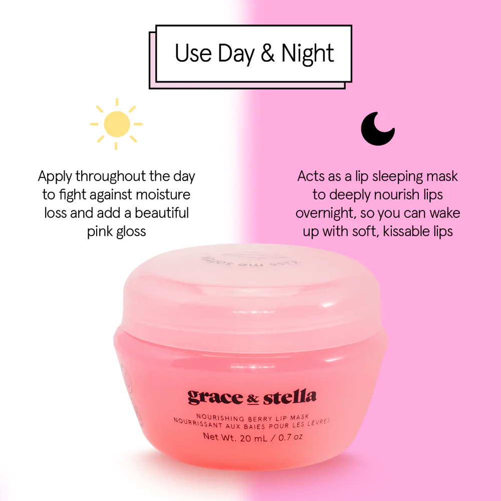 Grace & Stella Berry Lip Mask 20ml - Image 12