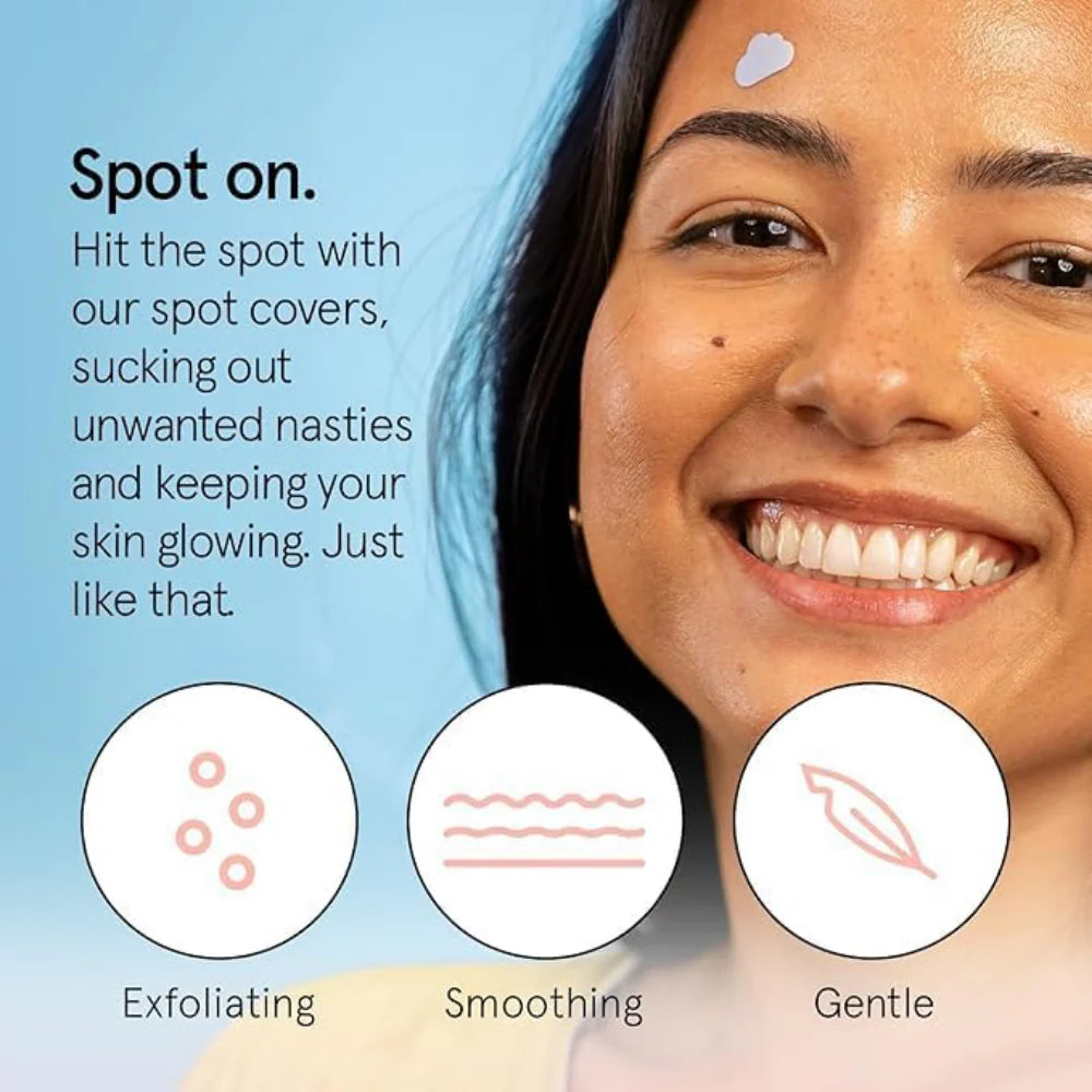 Grace & Stella Hydrocolloid Pimple Patches Clear x36 - Image 2