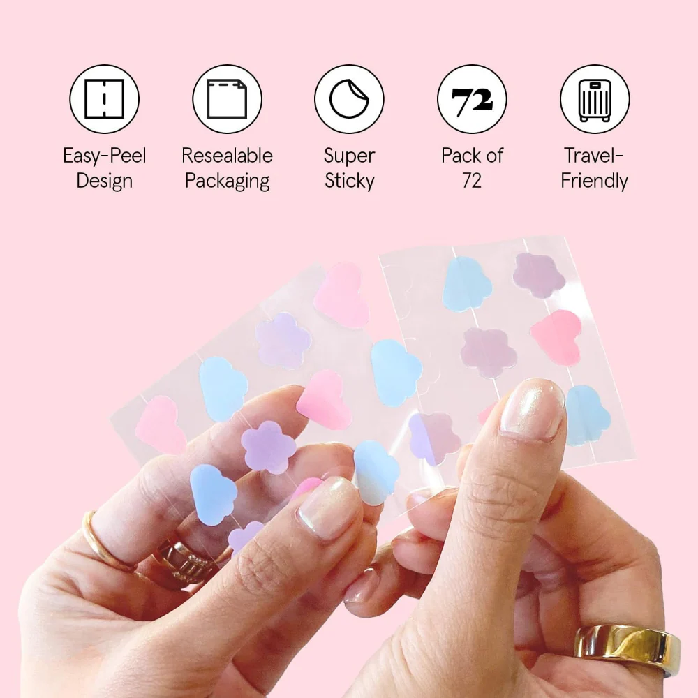 Grace & Stella Hydrocolloid Pimple Patches Multishape x72 - Image 8