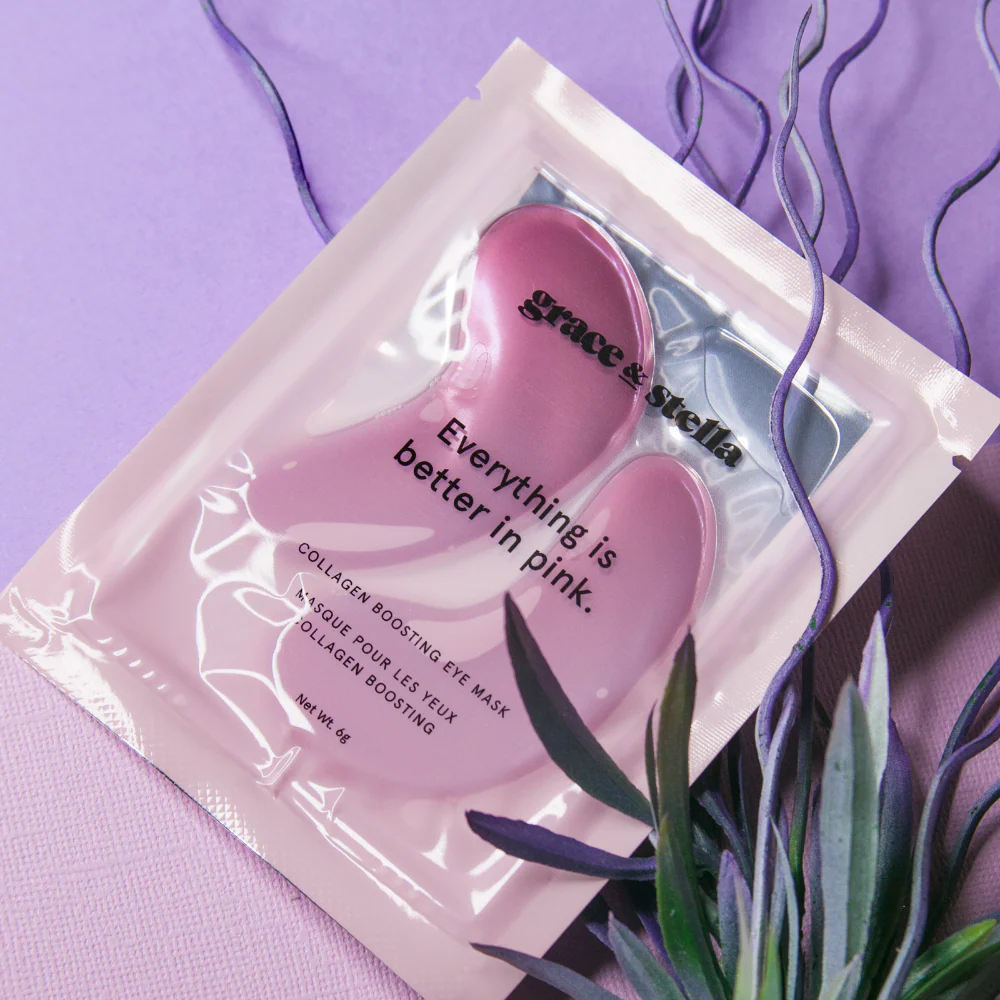 Grace & Stella Moisturising Pink Under Eye Masks Pack of 24 - Image 2