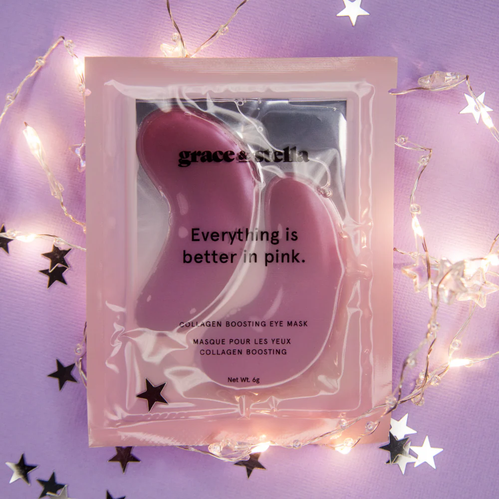 Grace & Stella Moisturising Pink Under Eye Masks Pack of 24 - Image 3