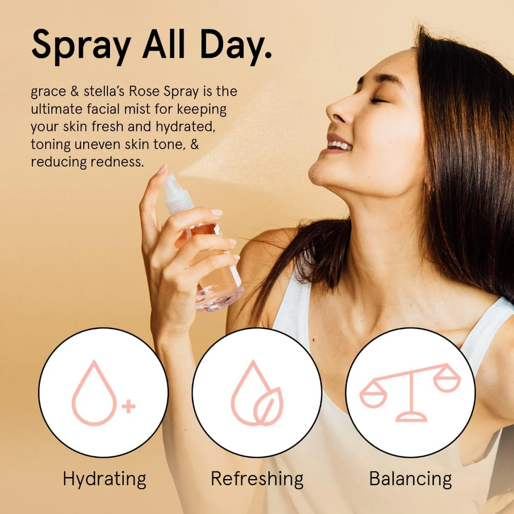 Grace & Stella Spray All Day Rose Spray 240ml - Image 3