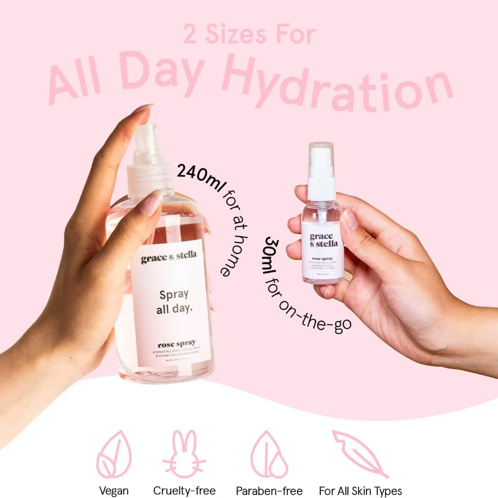Grace & Stella Spray All Day Rose Spray 240ml - Image 6