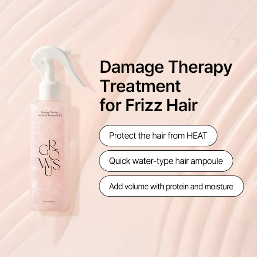 GROWUS Damage Therapy No-Wash Treatment EX 250ml - Image 4