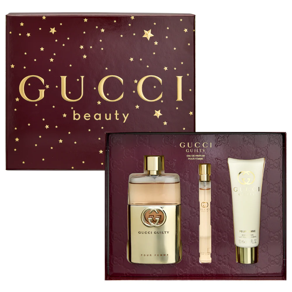 Gucci Guilty For Her Eau De Parfum Gift Set 90ml - Image 5