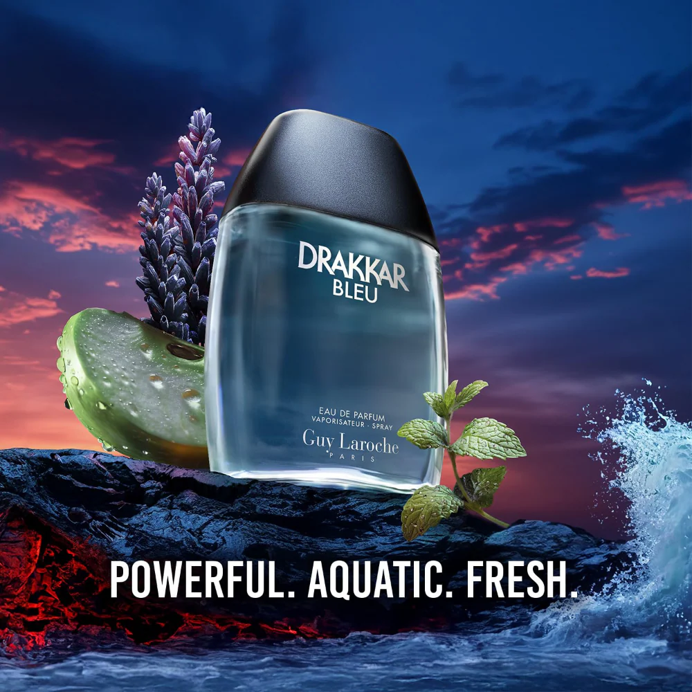 Guy Laroche Drakkar Bleu Eau De Parfum 100ml - Image 3