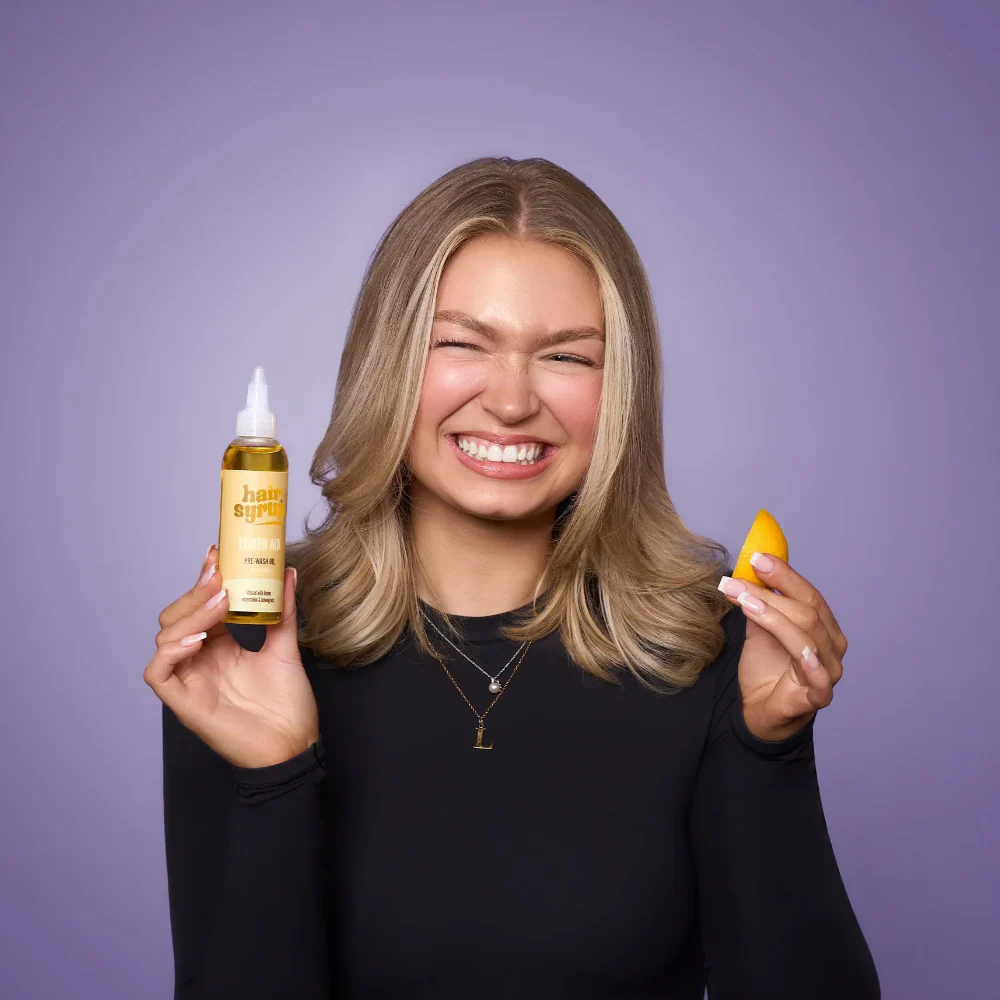 Hair Syrup Lemon-Aid Pre-Wash Oil Treatment 100ml - Image 4