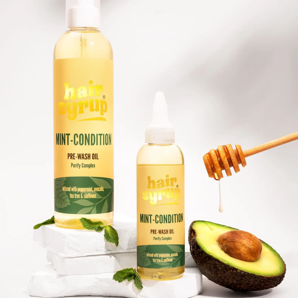 Hair Syrup Mint Condition Pre-Wash Oil Treatment 100ml - Image 3