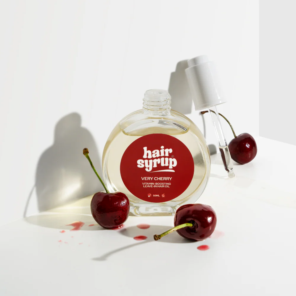 Hair Syrup Very Cherry Vitamin-Boosting Leave-In Hair Oil 50ml - Image 2