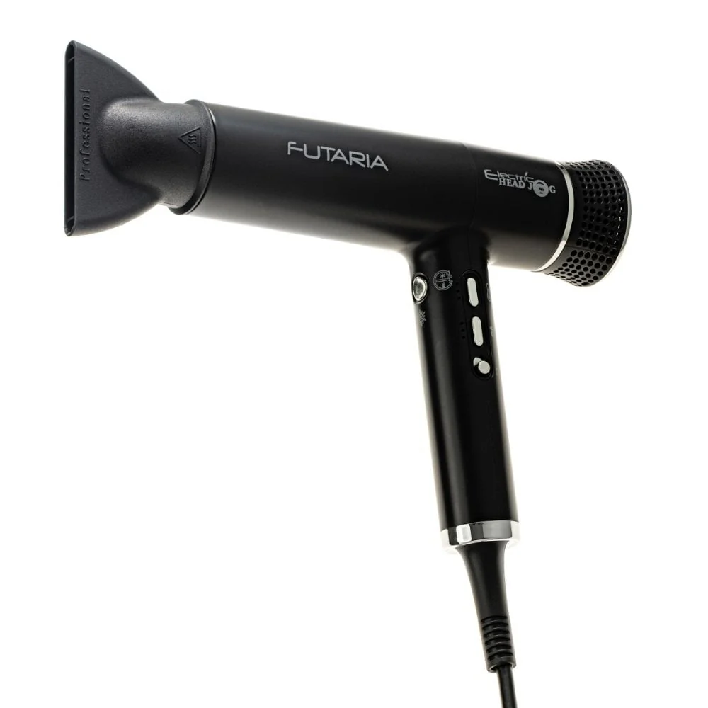 Hair Tools Electric Head Jog Futaria Hair Dryer Black - Image 4