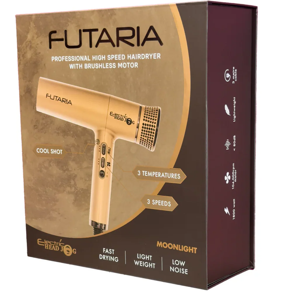 Hair Tools Electric Head Jog Futaria Hair Dryer Moonlight - Image 3