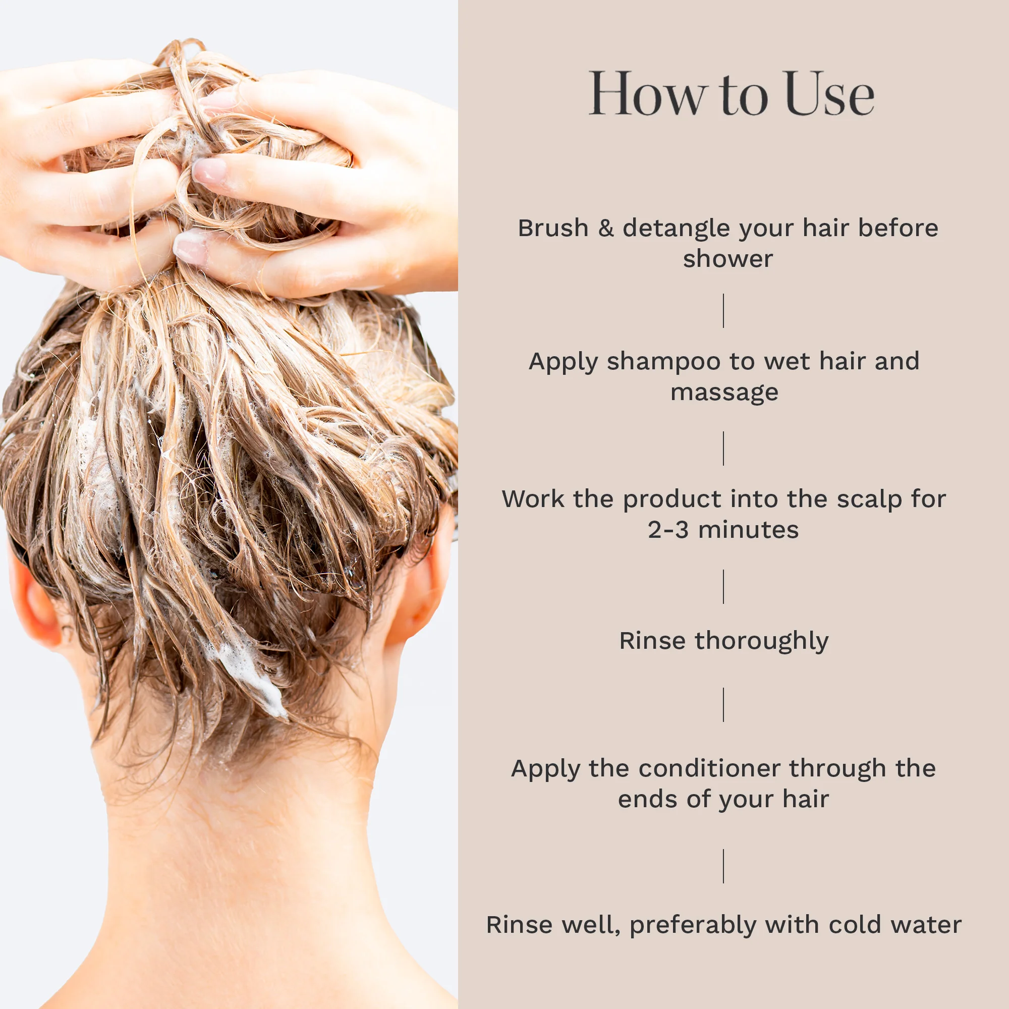 Hairburst Dry & Damaged Hair Shampoo & Conditioner Twin 2 x 350ml - Image 8