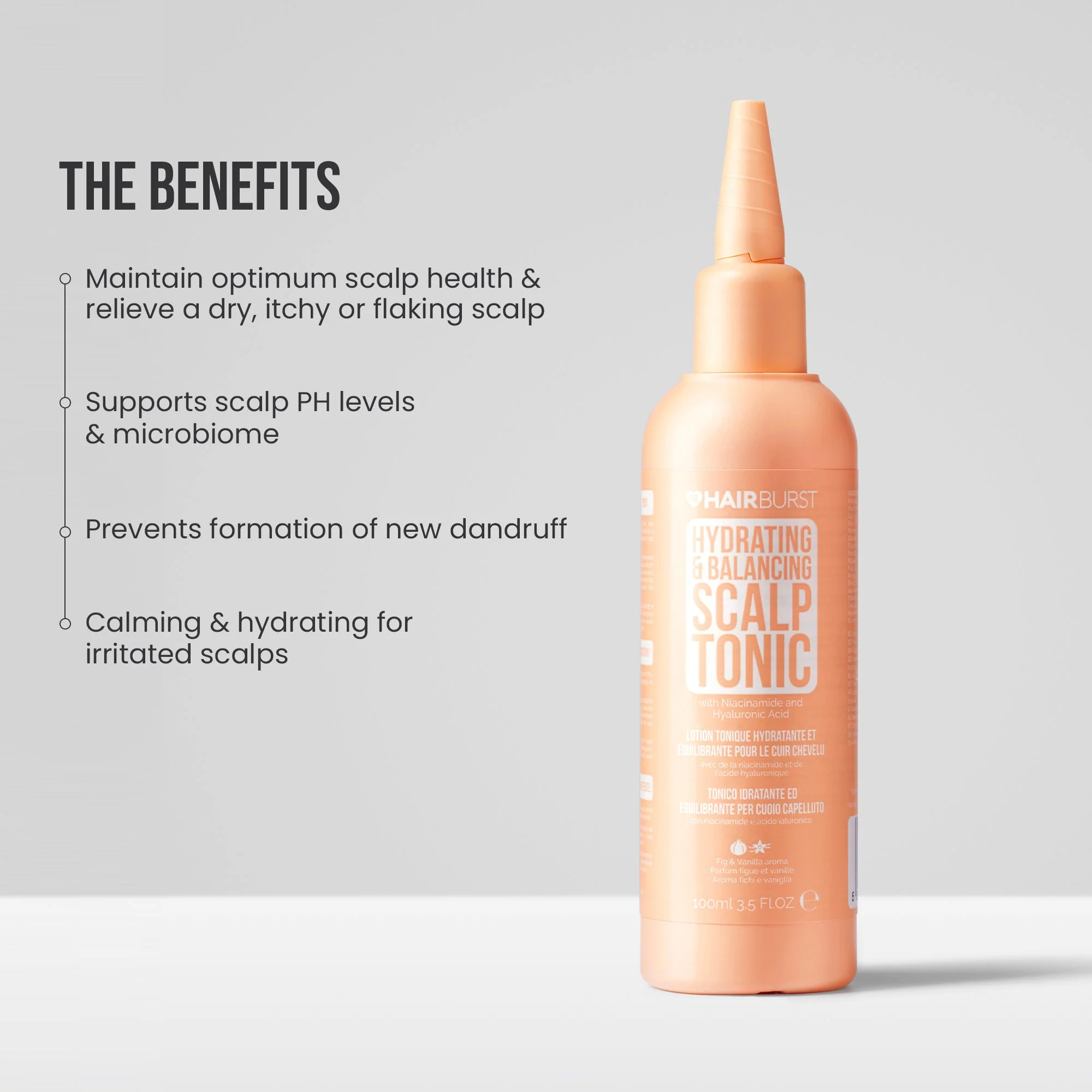 Hairburst Hydrating & Balancing Scalp Tonic 100ml - Image 3