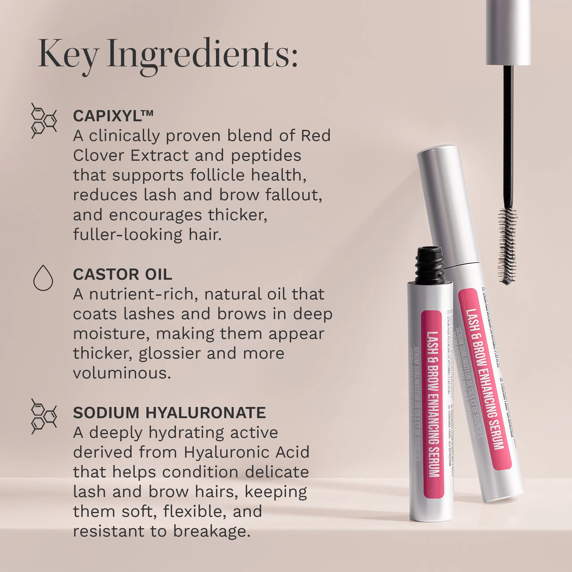 Hairburst Lash & Brow Enhancing Serum 9ml - Image 2