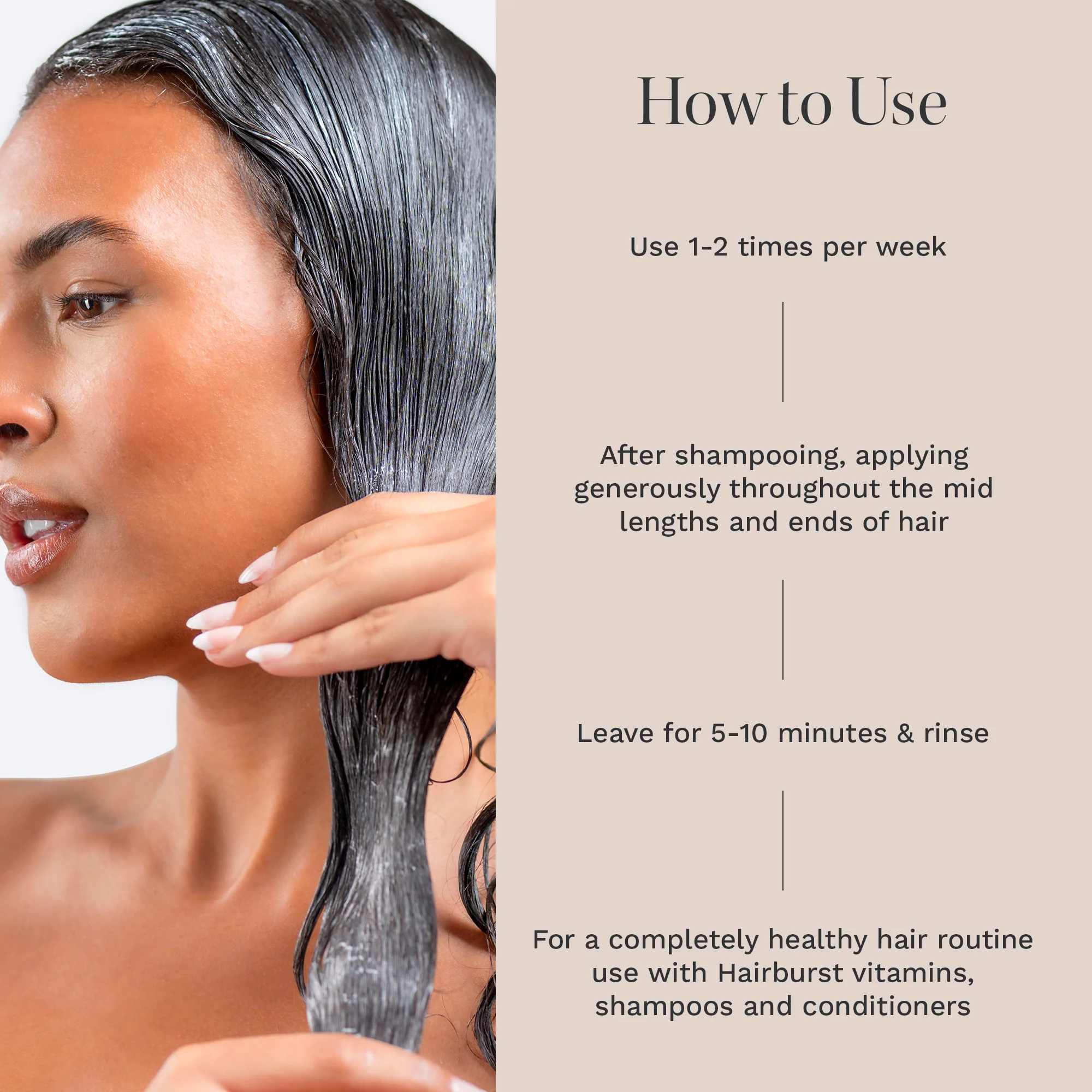 Hairburst Long & Healthy Hair Mask 30ml - Image 5