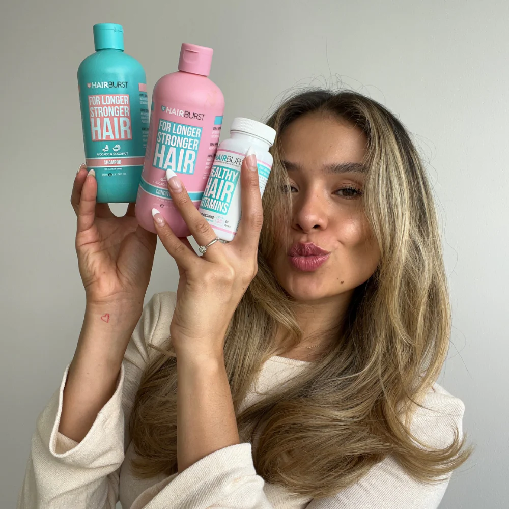 Hairburst Longer Stronger Hair Shampoo & Conditioner Twin 2 x 350ml - Image 3