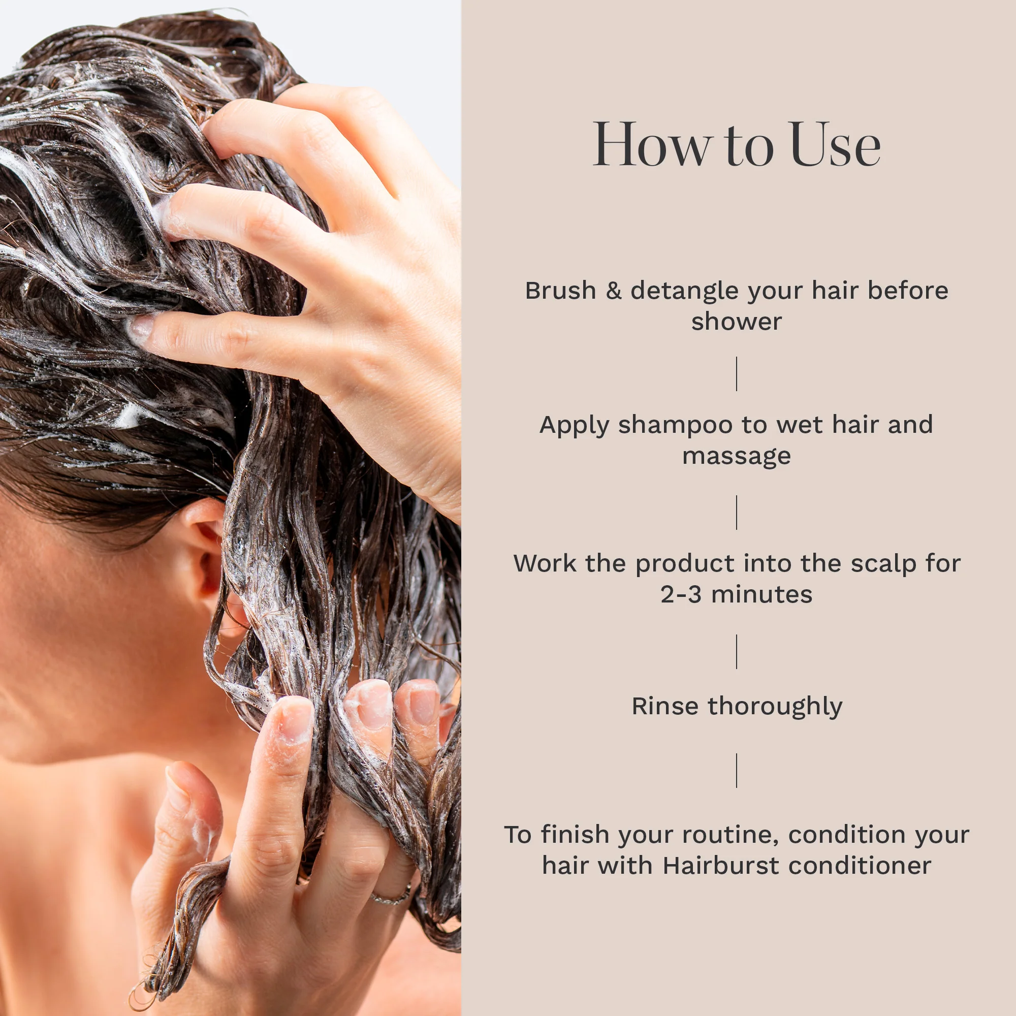 Hairburst Oily Scalp & Root Shampoo 350ml - Image 5